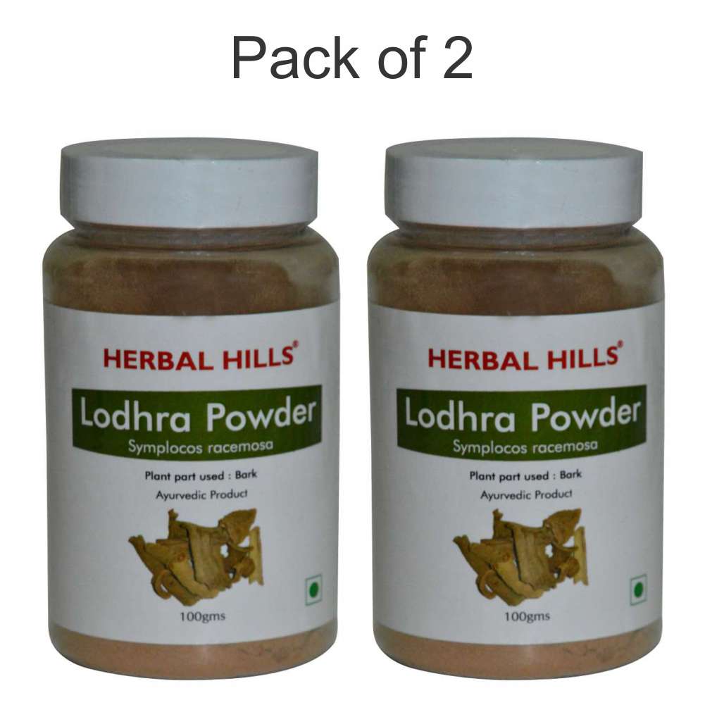 Lodhra Powder - 100 gms (Pack of 2)