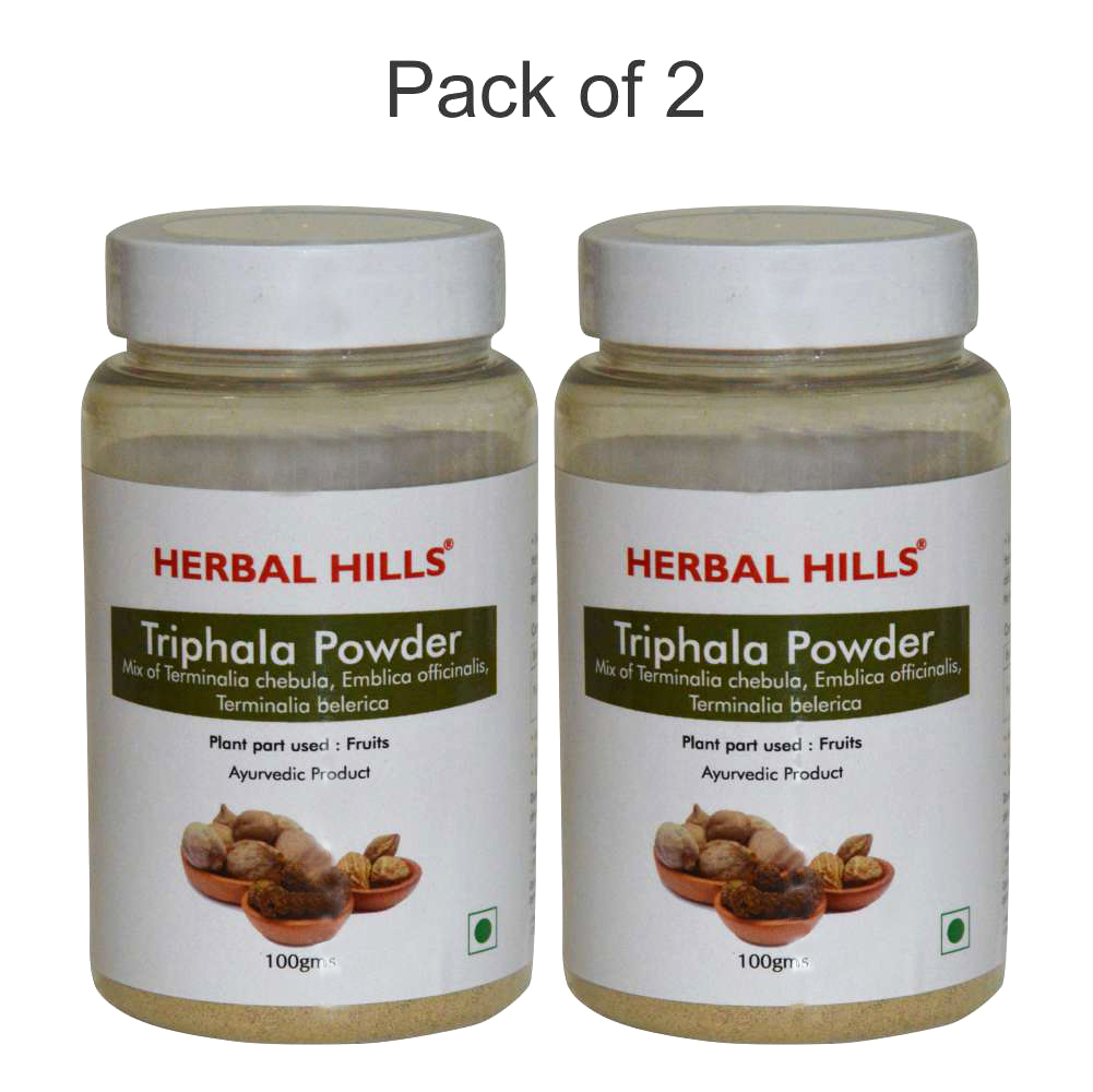 Triphala Powder - 100 gms  (Pack of 2)